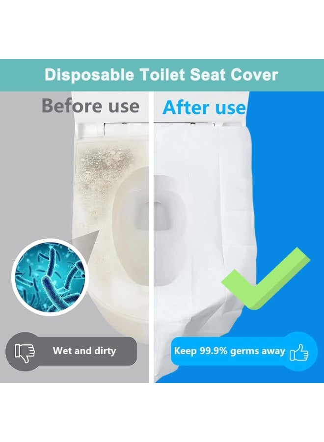 Disposable toilet paper pillow, flushable toilet paper, suitable for children, adults, pregnant women, travel disposable paper toilet paper, suitable for public toilets, a pack of 10 pieces - Image 3